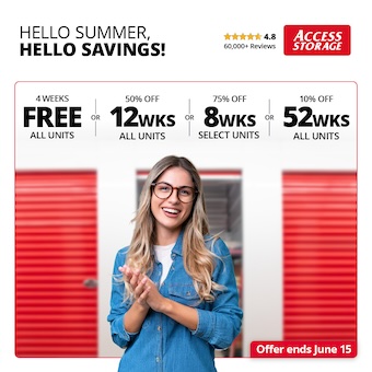 Access Storage - Gloucester Promotion